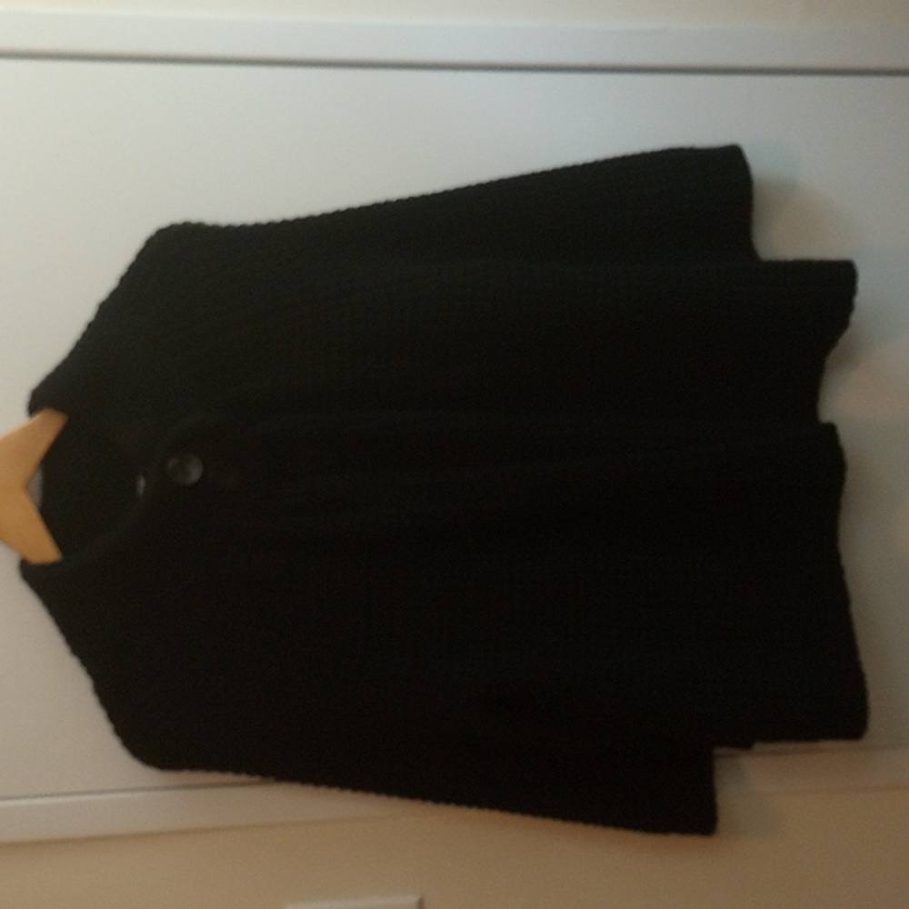 Spring + Mercer Black Chunky Sweater Size XL